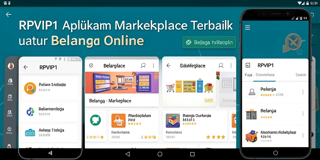 Tampilan antarmuka pengguna aplikasi RPVIP1 yang menarik dan mudah digunakan.