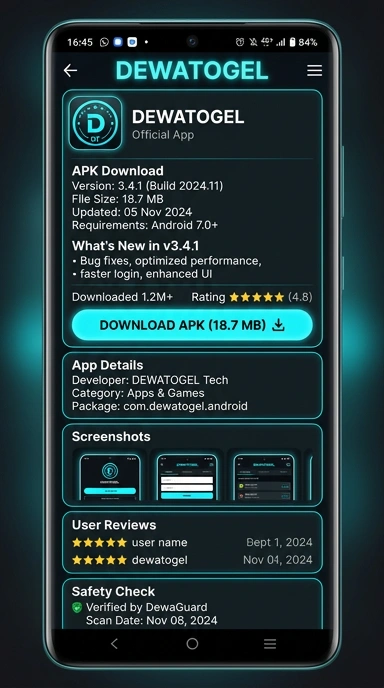 Unduh dan Instal APK Dewatogel untuk Pengguna Android