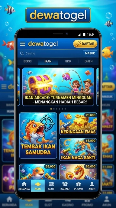 dewatogel tampilan beranda